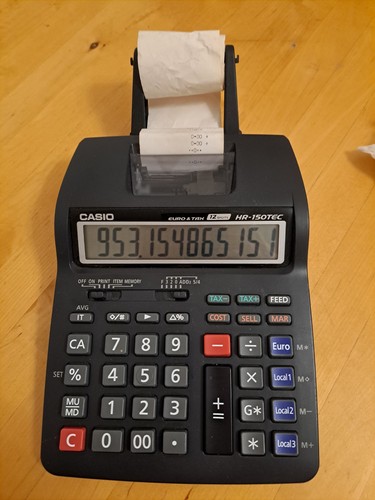Casio 150tec druckender - hr-150tec,