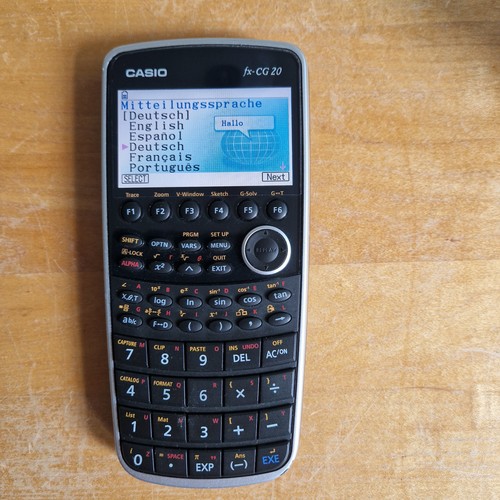 Casio cg20 grafikrechner - casio,