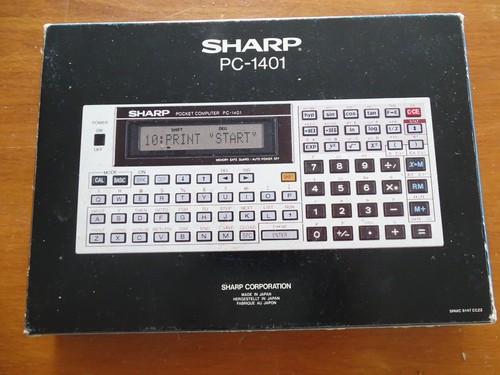 Sharp 1401 mit zubehör - ,