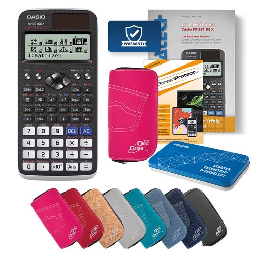 Casio 991de mit - x, tasche