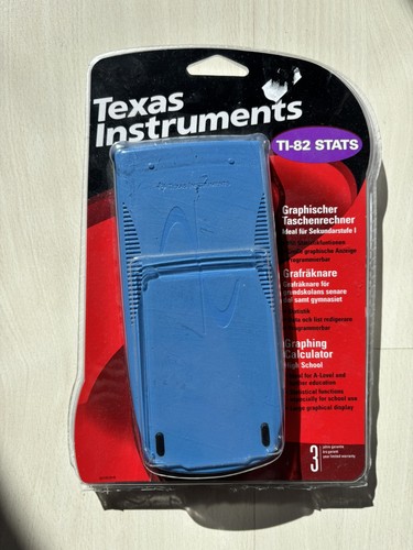 Texas instruments stats - ti-82,
