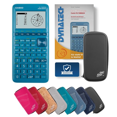 Casio 7400giii mit tasche - fx-7400giii,