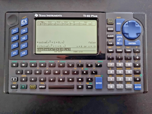 Texas instruments plus - texas, ti-92