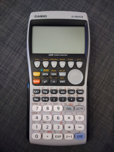 Casio 9860gii - casio, fx-9860gii